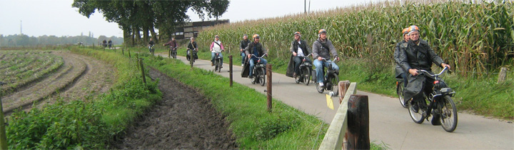 Helikoptervlucht en solex rijden