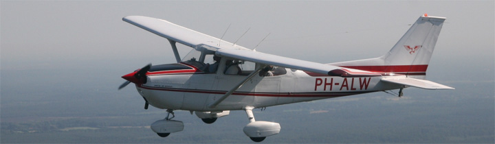 Rondvlucht in een cessna