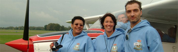 Rondvlucht in een cessna